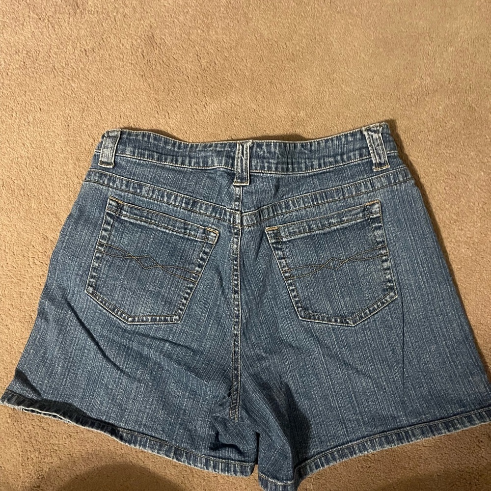 Faded Glory Classic Blue Denim Shorts - Picture 3 of 4